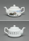 Landscape Teapot by 
																	 Wang Qiuxia